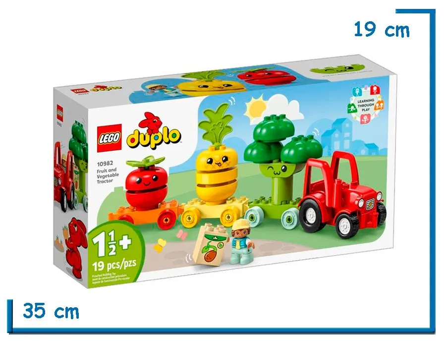 LEGO DUPLO FRUIT AND VEGETABLE TRACTOR
