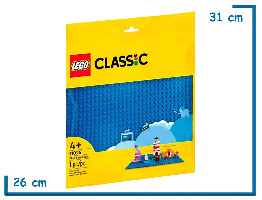 LEGO CLASSIC BLUE BASEPLATE
