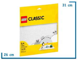 LEGO CLASSIC WHITE BASEPLATE
