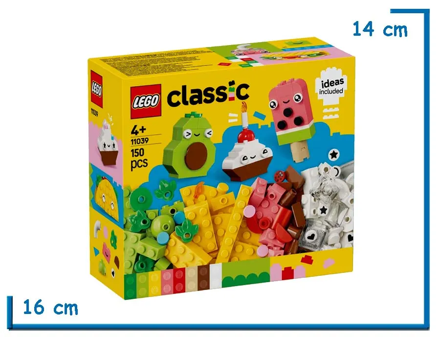 LEGO CLASSIC CREATIVE FOOD FRIENDS