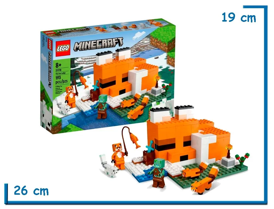 LEGO MINECRAFT THE FOX LODGE