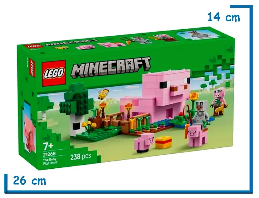 LEGO MINECRAFT THE BABY PIG HOUSE