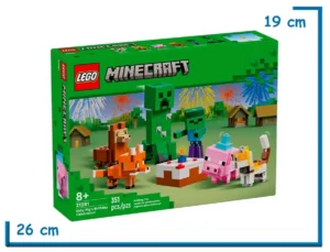 LEGO MINECRAFT BABY PIGS BIRTHDAY CELEBRATION