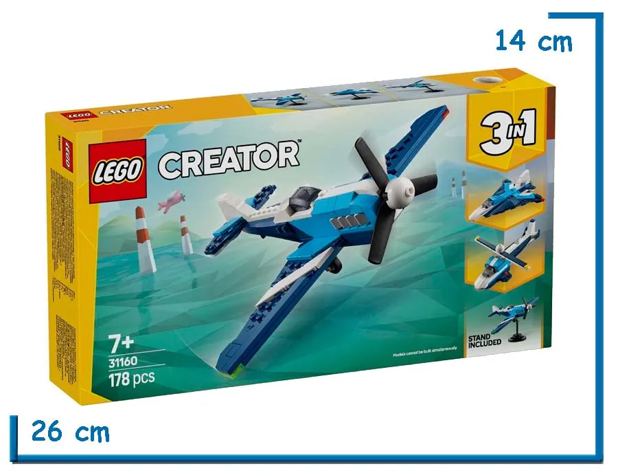 LEGO CREATOR RACE PLANE