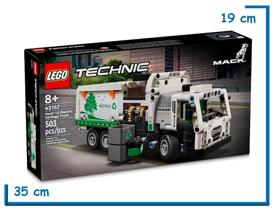 LEGO TECHNIC MACK LR ELECTRIC GARBAGE TRUCK