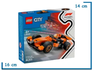 LEGO CITY F1 DRIVER WITH MCLAREN RACE CAR