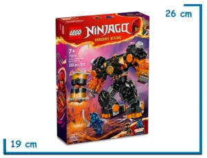 LEGO NINJAGO DRAGONS RISING COLES ELEMENTAL EARTH MECH