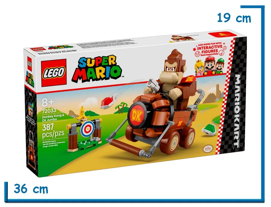 LEGO SUPER MARIO DONKEY KONG & DK JUMBO