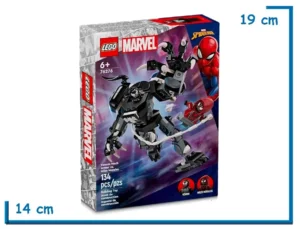 LEGO MARVEL VENOM MECH ARMOR VS MILES MORALES