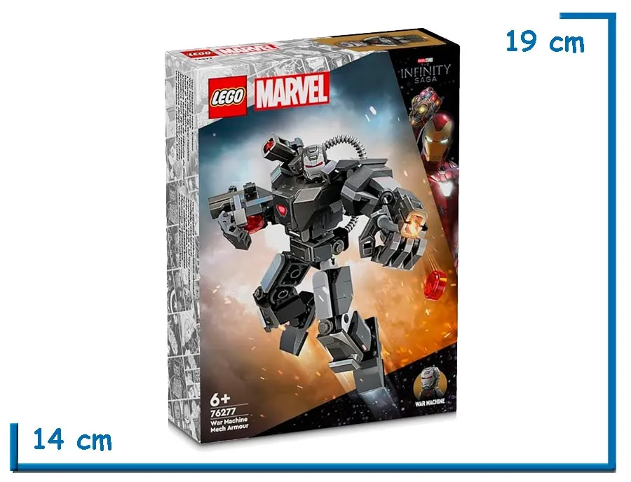 LEGO MARVEL WAR MACHINE MECH ARMOUR