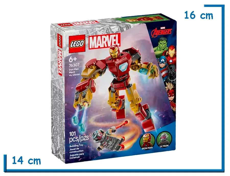 LEGO MARVEL IRON MAN MECH VS ULTRON