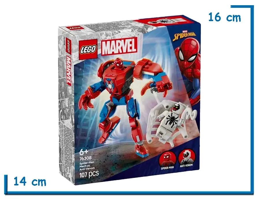 LEGO MARVEL SPIDER-MAN MECH VS ANTI-VENOM