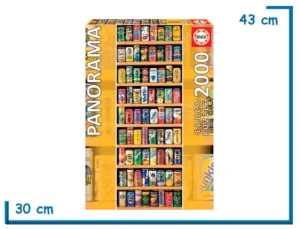 EDUCA PUZZLE X2000 PZS LATA SOBRE LATA