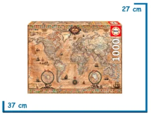 EDUCA PUZZLE X1000 PZS MAPAMUNDI