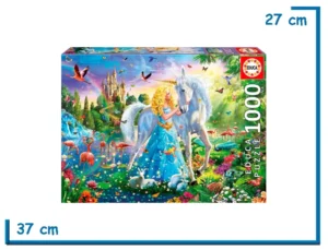 EDUCA PUZZLE X1000 PZS LA PRINCESA Y EL UNICORNIO