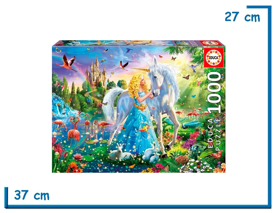 EDUCA PUZZLE X1000 PZS LA PRINCESA Y EL UNICORNIO