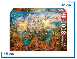 EDUCA PUZZLE X8000 PZS CIUDAD DE LOS SUEÑOS