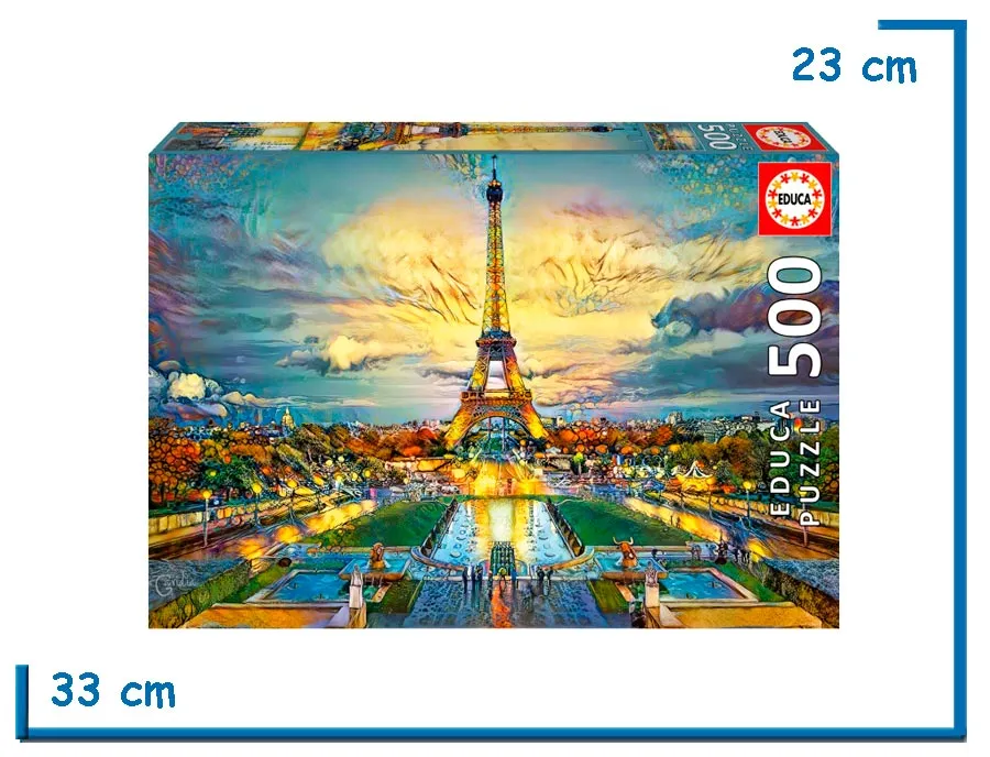 EDUCA PUZZLE X500 PZS TORRE EIFFEL