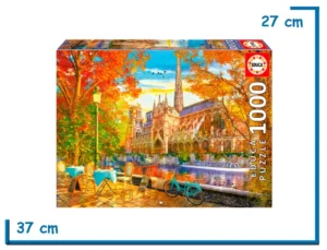 EDUCA PUZZLE X1000 PZS OTOÑO EN NOTRE DAME