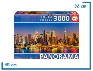 EDUCA PUZZLE X3000 PZS SKYLINE DE NUEVA YORK PANORAMA