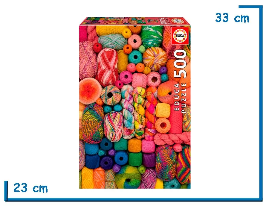 EDUCA PUZZLE X500 PZS HILOS