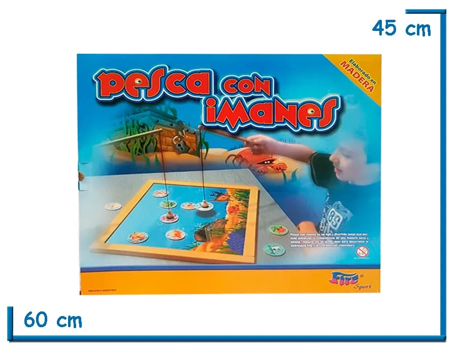 JUEGO DE PESCA CON IMANES