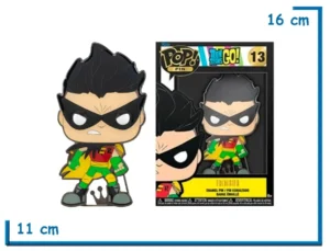 FUNKO POP PIN ROBIN TEEN TITANS GO!