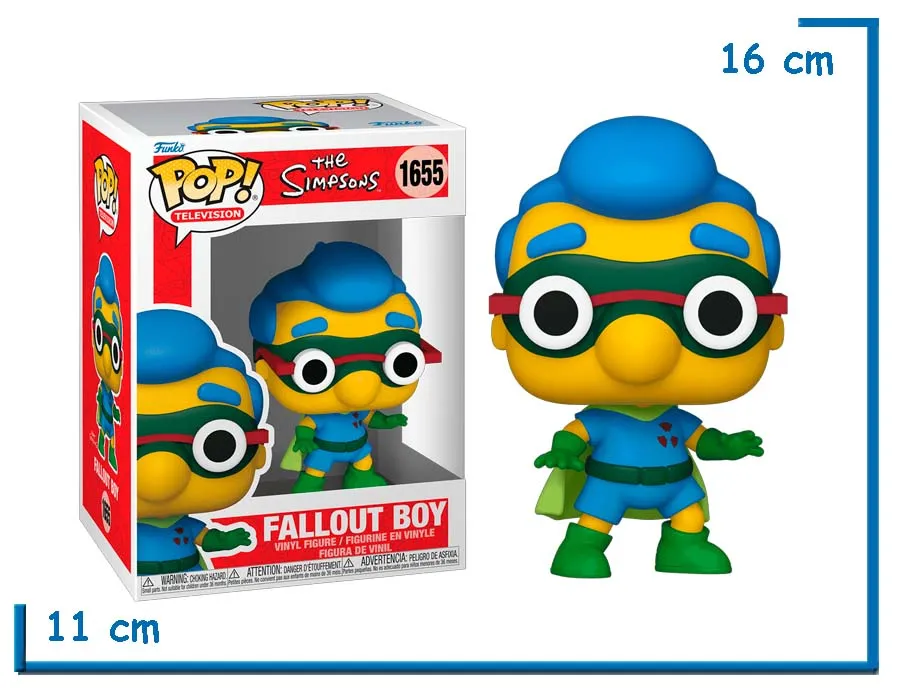 FUNKO POP MILHOUSE AS FALLOUT BOY THE SIMPSONS