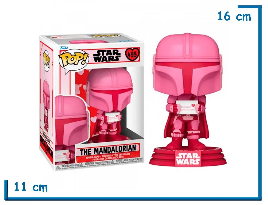 FUNKO POP THE MANDALORIAN VALENTINE SW