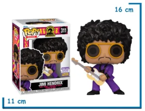 FUNKO POP JIMI HENDRIX (PURPLE) AUTHENTIC HENDRIX