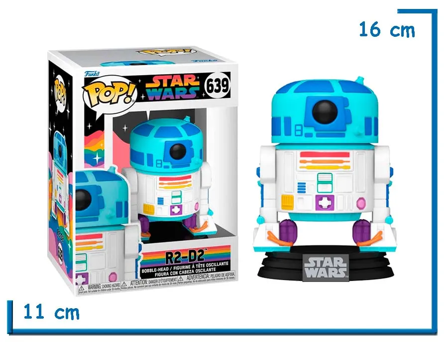 FUNKO POP R2-D2 PRIDE SW