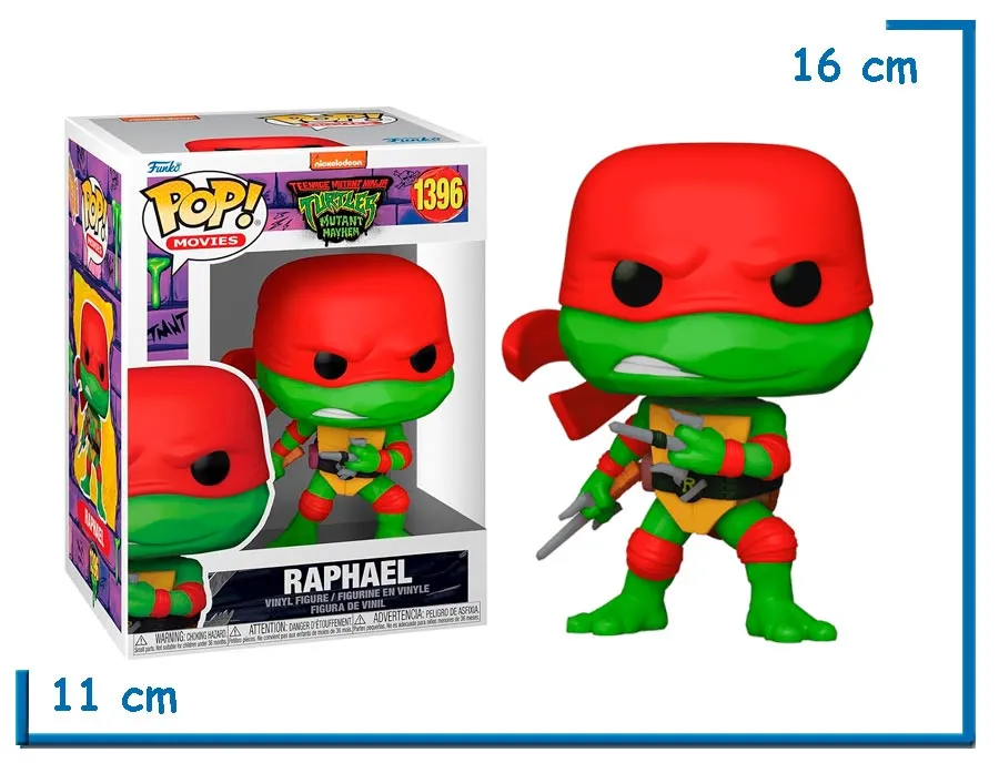 FUNKO POP RAPHAEL TMNT MM