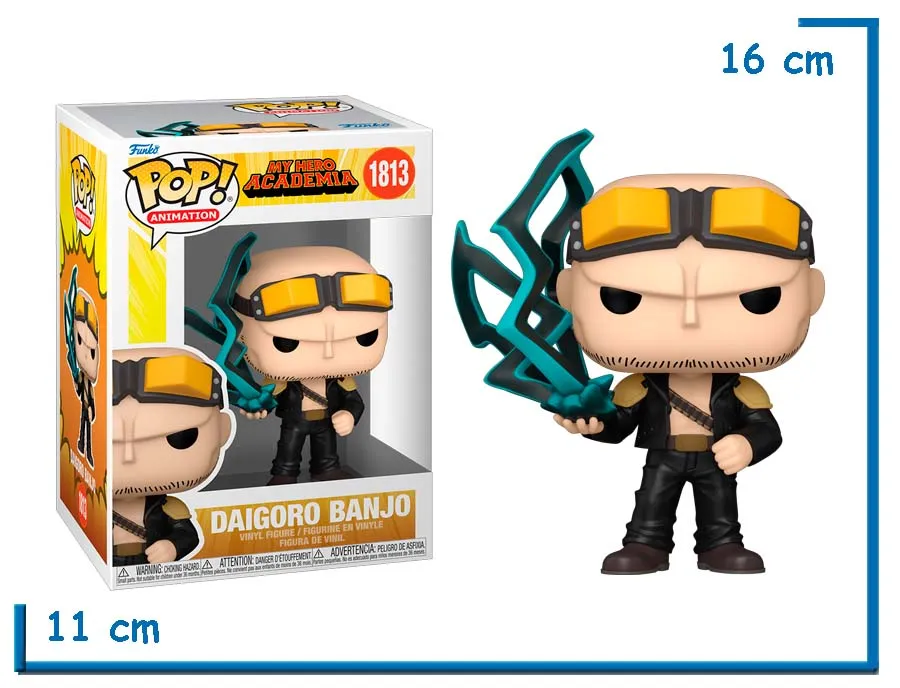 FUNKO POP DAIGORO BANJO MY HERO ACADEMIA