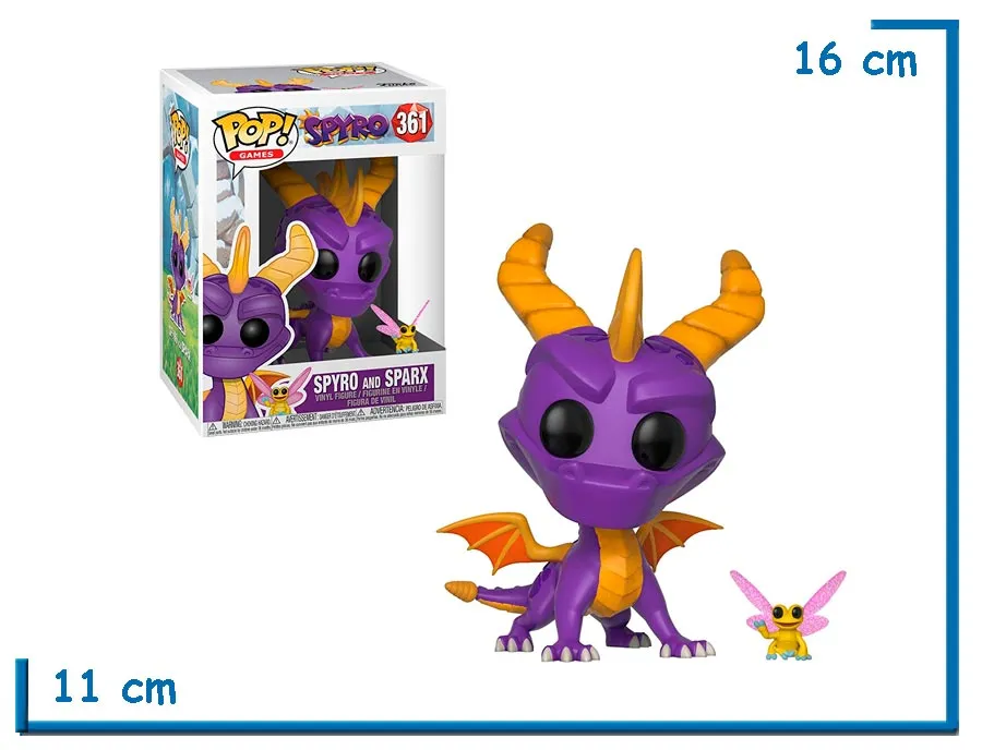 FUNKO POP SPYRO AND SPARX SPYRO