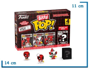 FUNKO POP BITTY BACKYARD GRILLER CLOWN & BEDTIME 4-PACK DEADPOOL