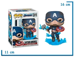 FUNKO POP CAPTAIN AMERICA SHIELD AND MJOLNIR ENDGAME