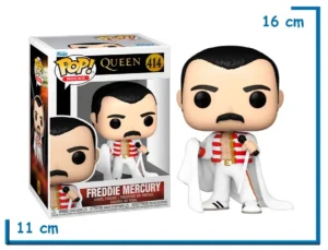 FUNKO POP FREDDIE MERCURY WITH CAPE 414 QUEEN