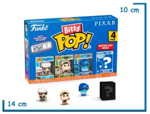 FUNKO POP BITTY CARL RUSSELL & SADNESS 4-PACK PIXAR
