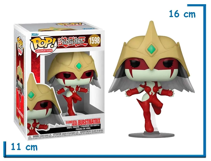 FUNKO POP ELEMENTAL HERO BURSTINATRIX YU-GI-OH!