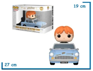 FUNKO POP RIDES RON WEASLEY IN FLYING CAR HARRY POTTER