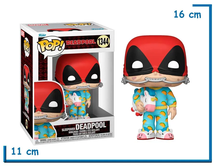 FUNKO POP SLEEPOVER DEADPOOL DEADPOOL