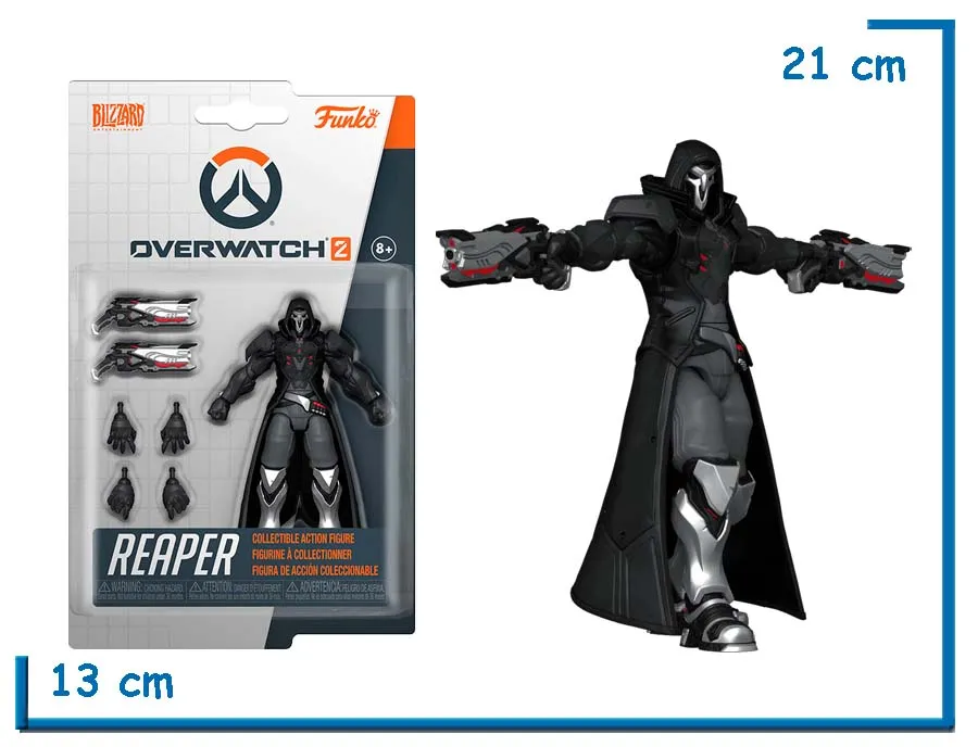 FUNKO OVERWATCH 2 REAPER COLLECTIBLE ACTION FIGURE