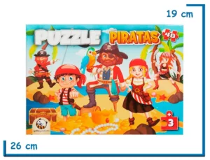 PUZZLE X48 PZS PIRATAS