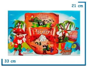 LA ISLA DEL PIRATA JUEGO DE RECORRIDO