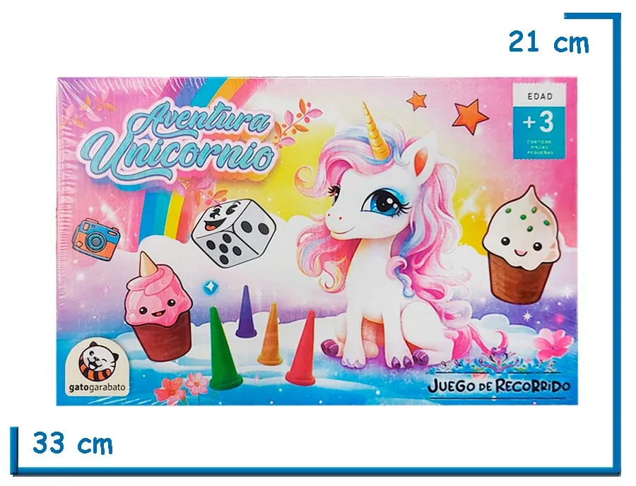 AVENTURA UNICORNIO JUEGO DE RECORRIDO