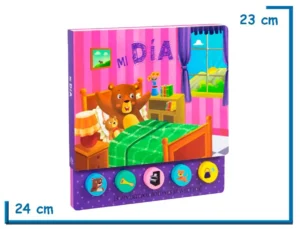 LIBRO MI DIA TAPA DURA CON SONIDO