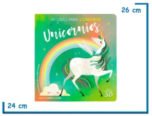 LIBRO MI LIBRO PARA CONSTRUIR UNICORNIOS CON 5 MODELOS EN 3D