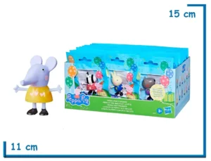 PEPPA PIG EMILY ELEPHANT (3 CORAZONES) PEPPAS PARTY FRIENDS
