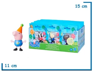 PEPPA PIG GEORGE PIG (ESTRELLA) PEPPAS PARTY FRIENDS