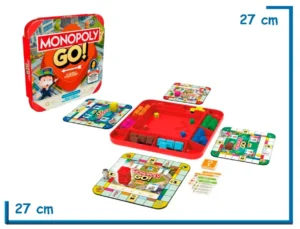 MONOPOLY GO JUEGO DE MESA PORTATIL